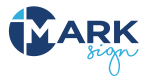 mark sign spalvotas logotipas